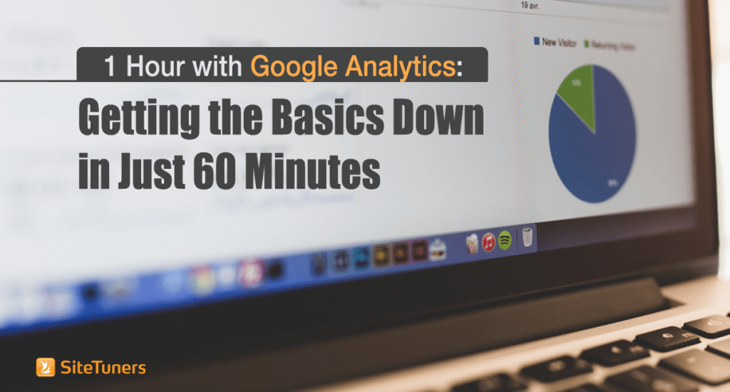 1 hour with google analytics