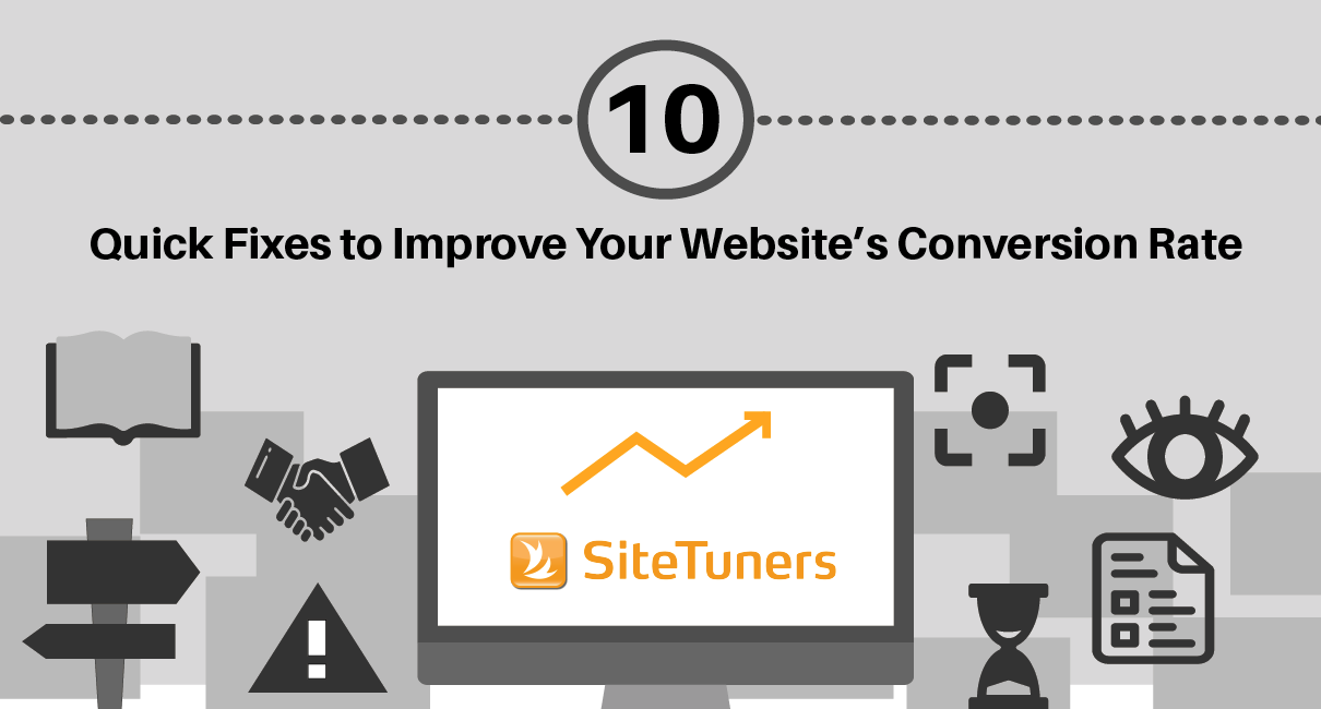 10 Quick Fixes To Improve Website Conversion Rate 01