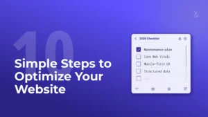 Your 2026 Website Optimization Checklist