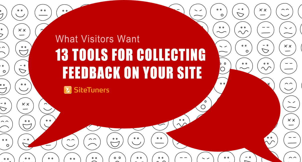 13 tools for collecting feedback on your site