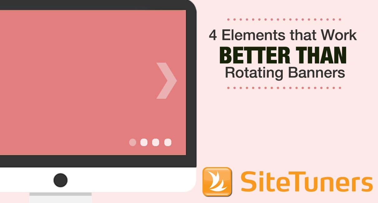 4 elements that work better than rotating banners