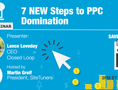 FREE Webinar: 7 NEW Steps to PPC Domination