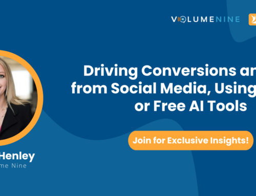 Webinar: Driving Conversions and ROI from Social Media