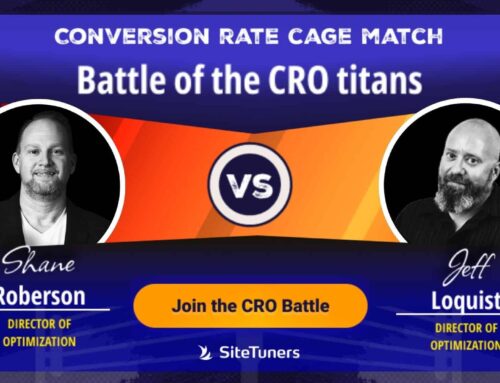 Webinar: Conversion Rate Cage Match – Battle of the CRO Titans 3!