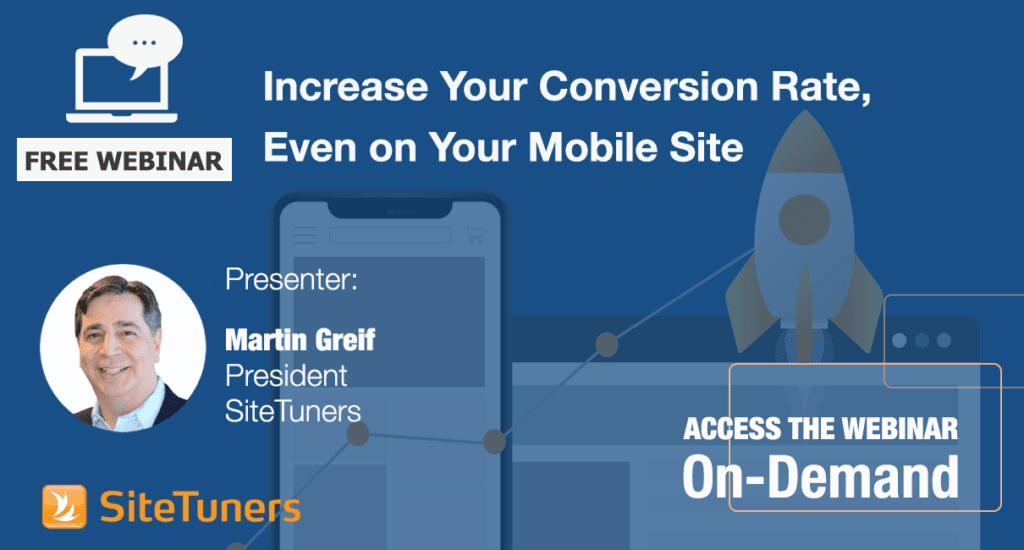 Increase conversion mobile webinar on demand