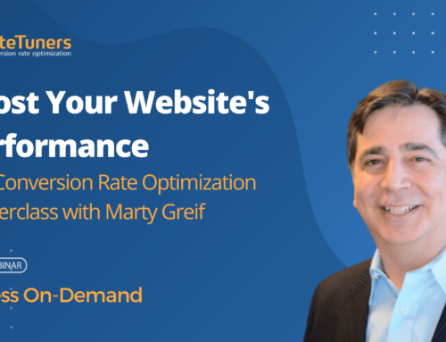 Webinar: Boost Your Website’s Performance: Live Conversion Rate Optimization Masterclass with Marty Greif