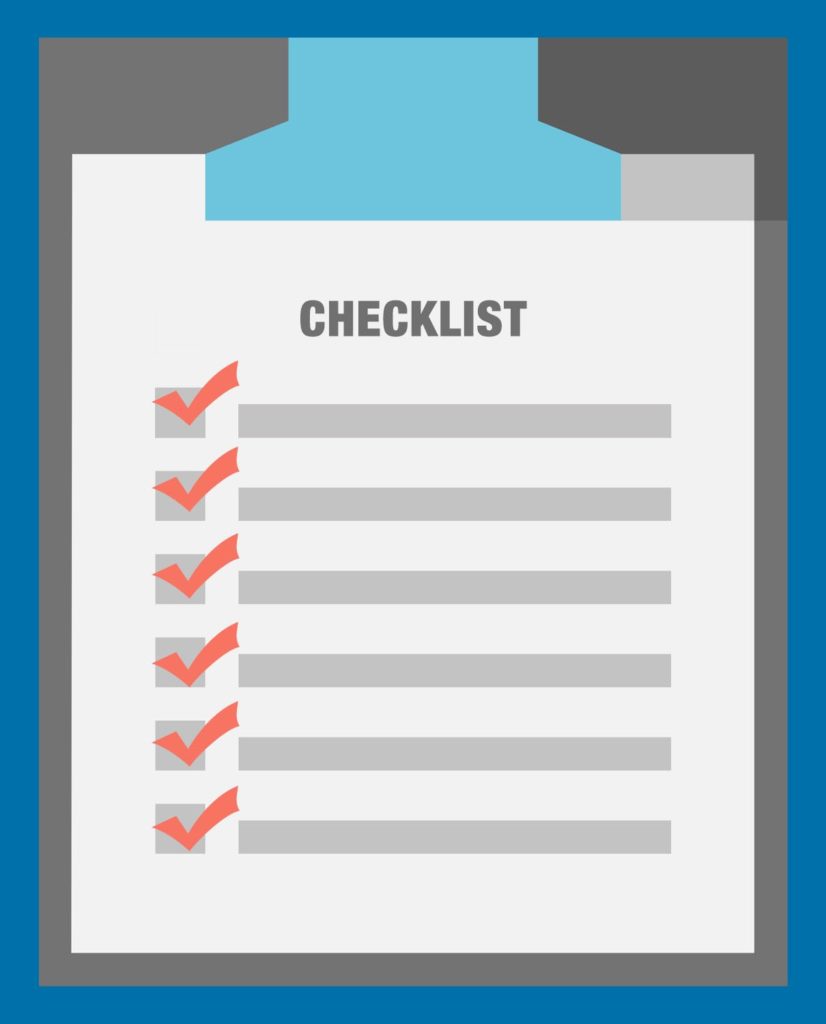 checklist graphic