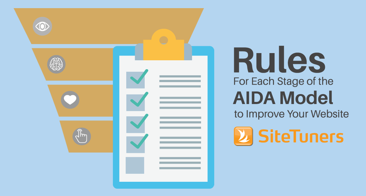 Rules for Each Stage of the Aida Model to Improve Your Website
