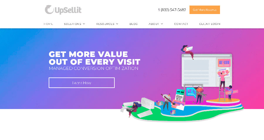 upsellit homepage