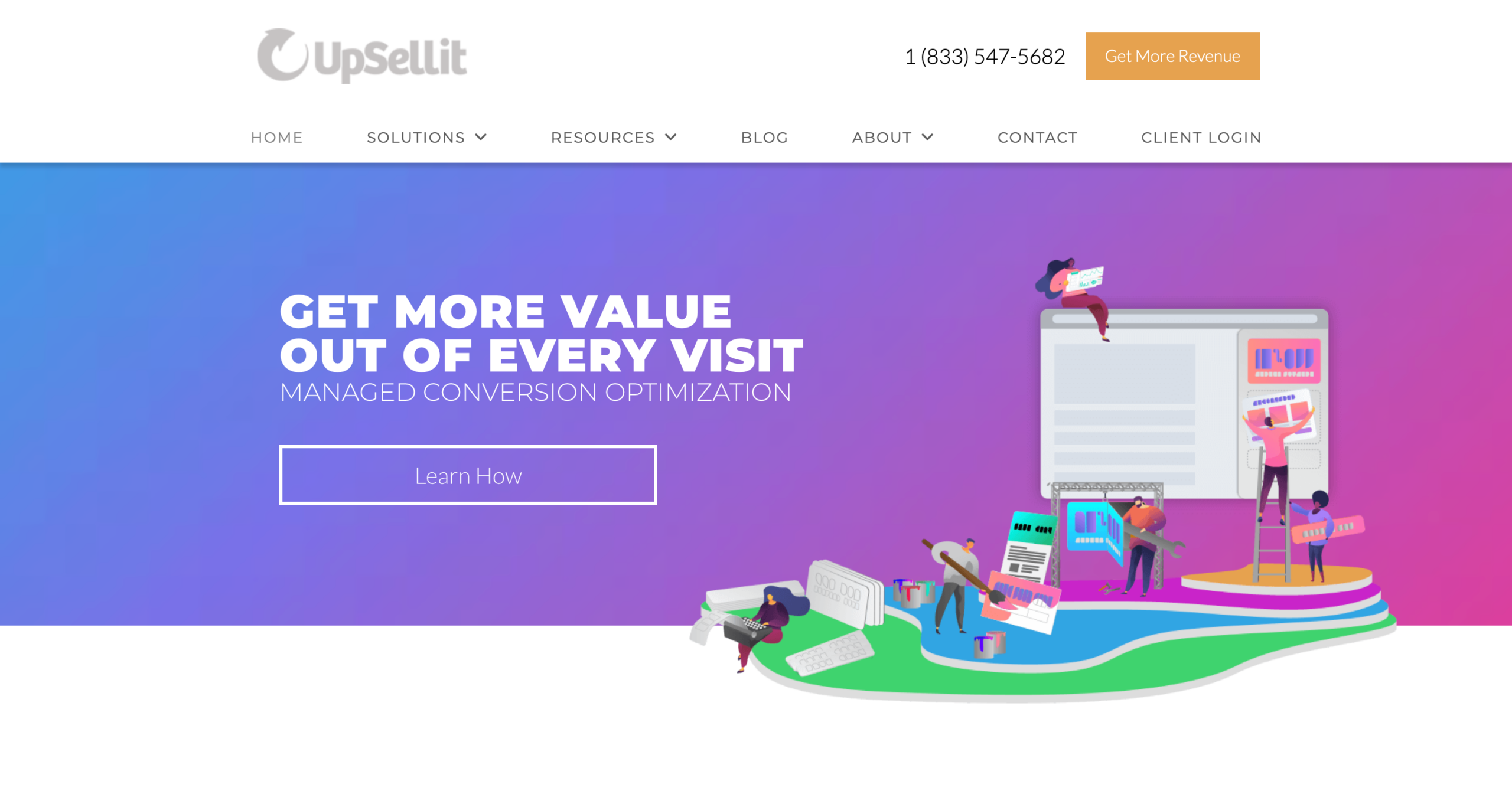 upsellit homepage