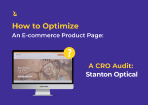 How to optimize an ecommerce product page