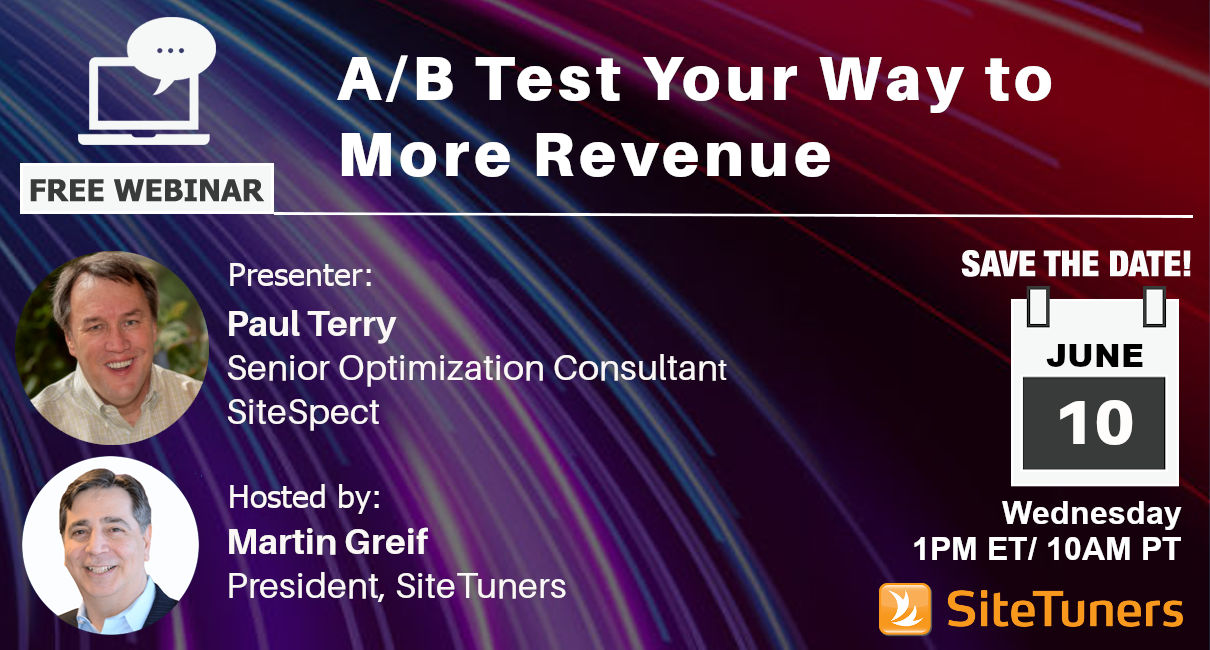 Ab Test Your Way To More Revenue Free Webinar