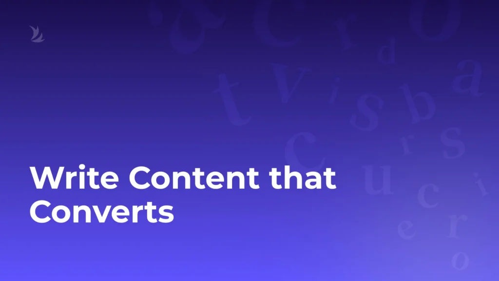 How to write content that converts