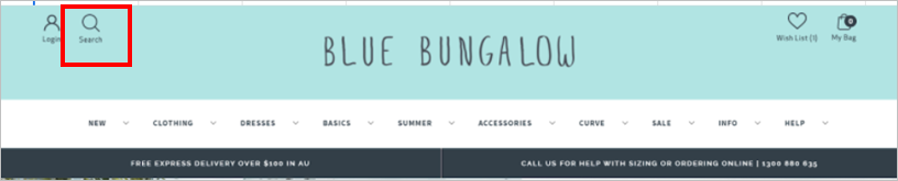 Blue Bungalow Header Onsite Search Old