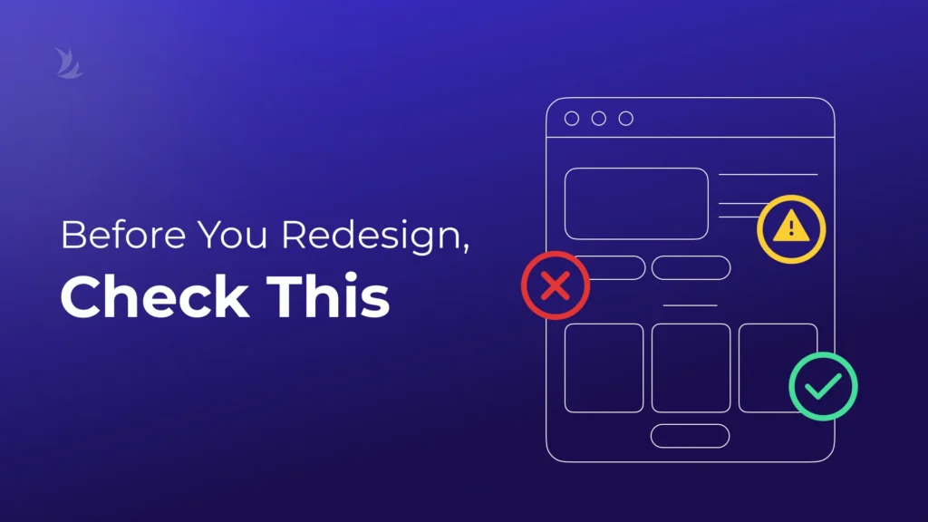 Before You Redesign Your Website: 5 Things to Check First