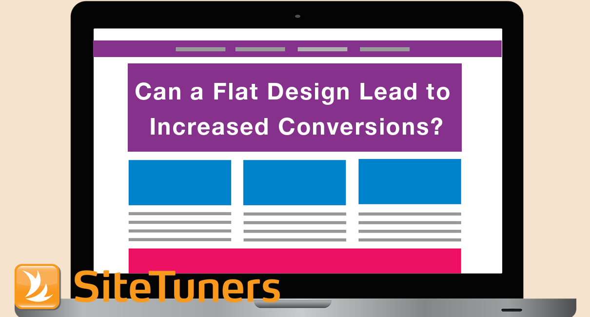 can a flat design lead to increased conversions?