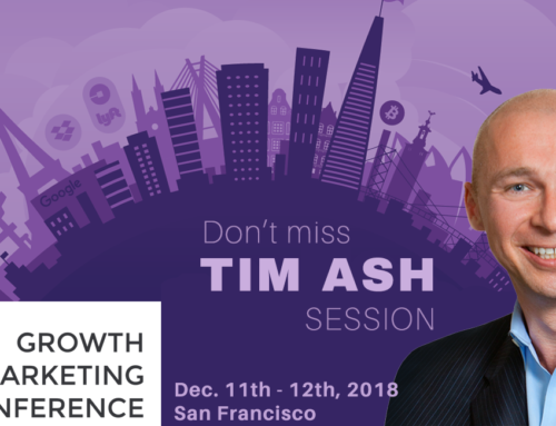 Catch Tim Ash at Growth Marketing Conference 2018