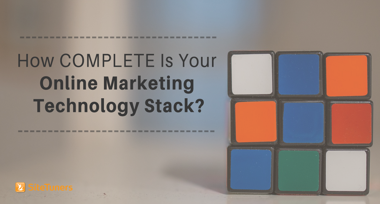 how complete is your online marketing stack