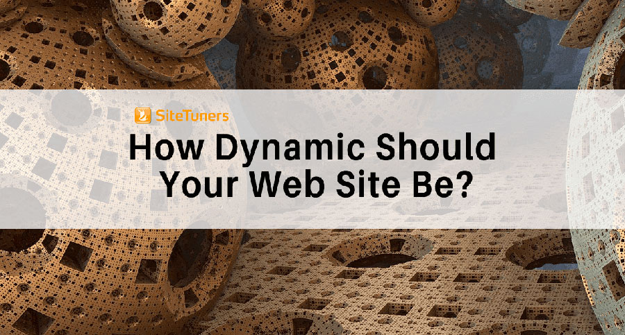 how dynamic should your website be