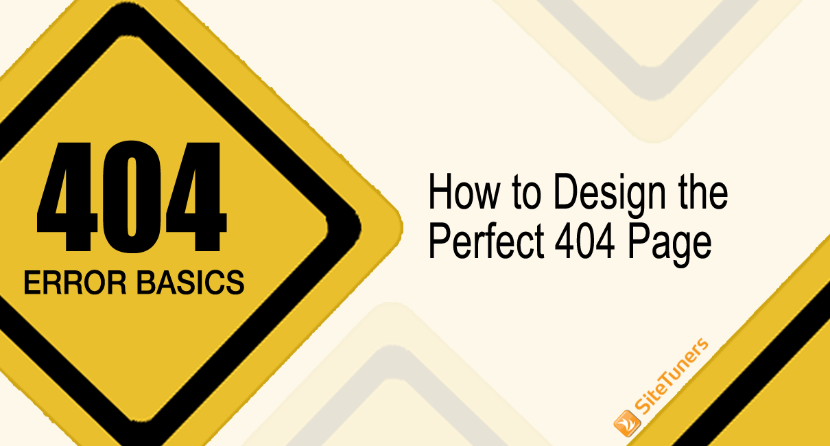 how to design the perfect 404 page