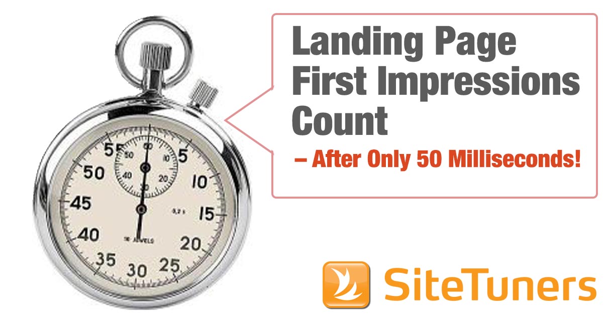 landing page first impressions count