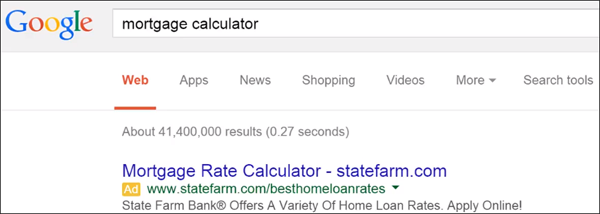 Mortgage Calculator Search