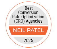 SiteTuners is one of 2023 top 8 CRO companies in the world as rated by Neil Patel