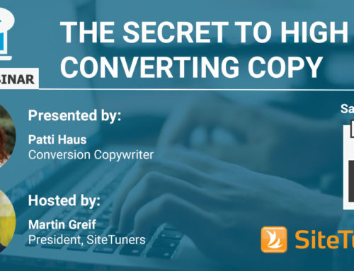 FREE Webinar: The Secret to High Converting Copy