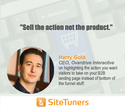 Sell The Action Not The Product