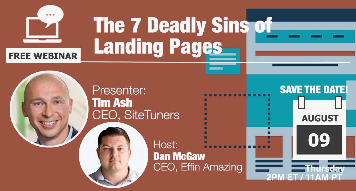 The 7 Deadly Sins Of Landing Pages