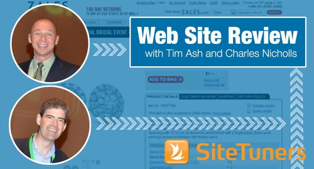 Web Site Review with Tim Ash and Charles Nicholls