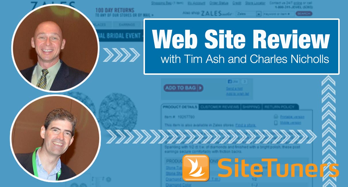 Web Site Review with Tim Ash and Charles Nicholls